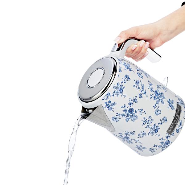 Laura Ashley 1.7L Jug Kettle China Rose