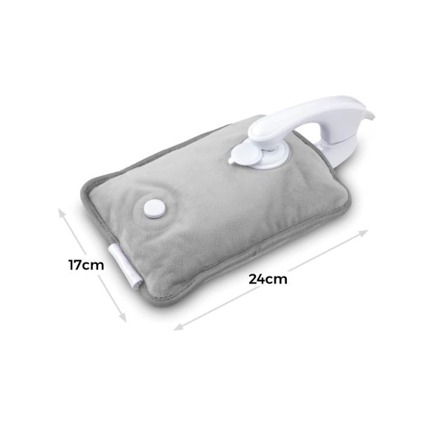 Carmen Rechargable Hot Water Bottle Grey
