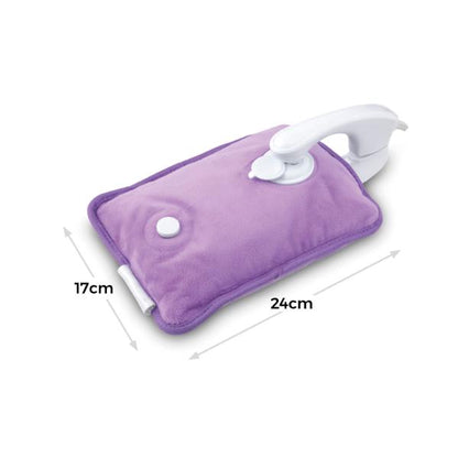 Carmen Rechargable Hot Water Bottle Lilac