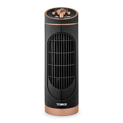 Tower Cavaletto 14" Mini Tower Fan Black