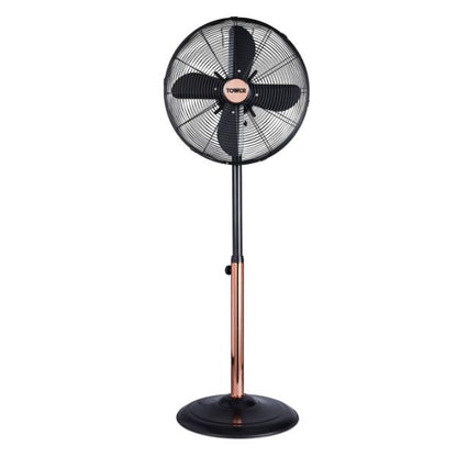 Tower Cavaletto 16" Metal Pedestal Fan Black