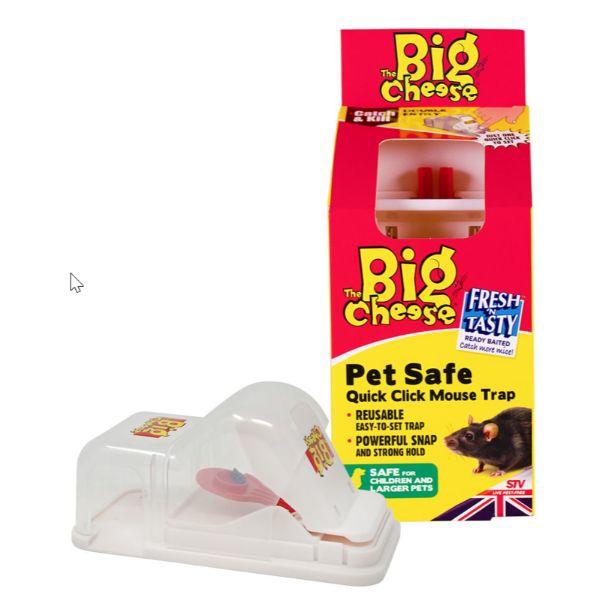Big Cheese Pet Safe Quick Click Mouse Trap