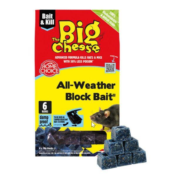 Big Cheese All-Weather Block Bait 6 x 10g