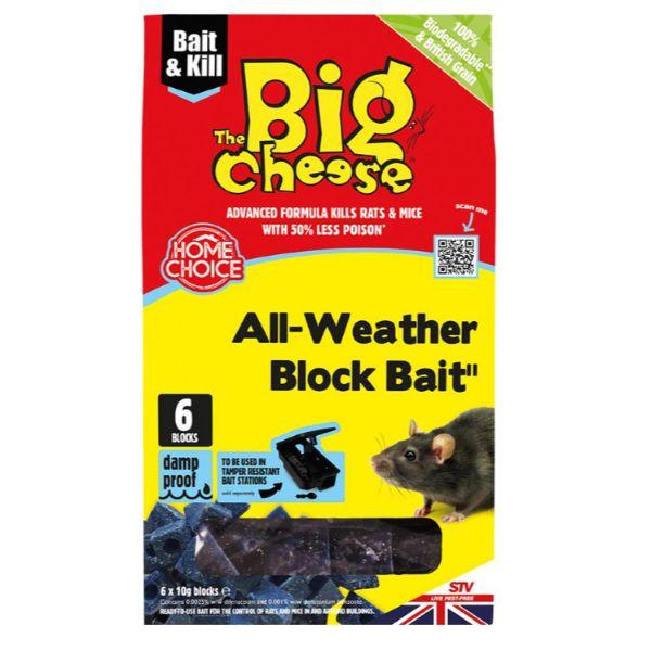 Big Cheese All-Weather Block Bait 6 x 10g