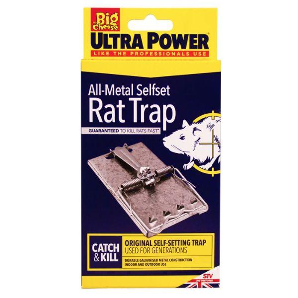 Big Cheese Ultra Power All-Metal Self set Rat Trap
