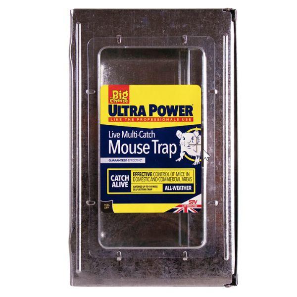 Big Cheese Ultra Power Live Multi-Catch Mouse Trap