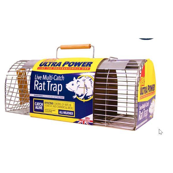 Big Cheese Ultra Power Live Multi-Catch Rat Trap