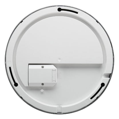 Luceco Decorative Indoor Bulkhead 280mm Diameter 1800 Lumens 17 Watt 4000k White &amp; Chrome Bezel