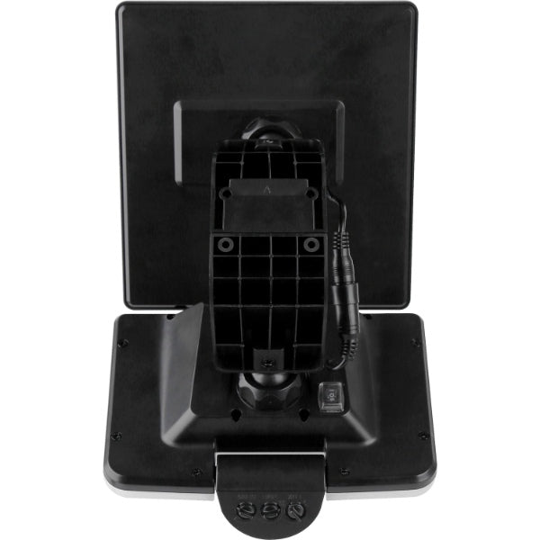 Luceco Solar Floodlight 11 Watt 1500 Lumens  With PIR And Detachable Solar Panel 4000k