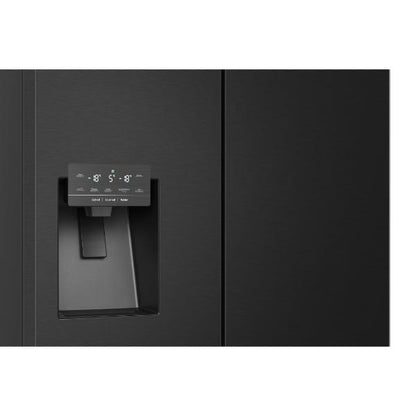 Hisense RQ760N4SBFE 92cm 584L PureFlat Cross-Door Smart Fridge Freezer E Rated| Black