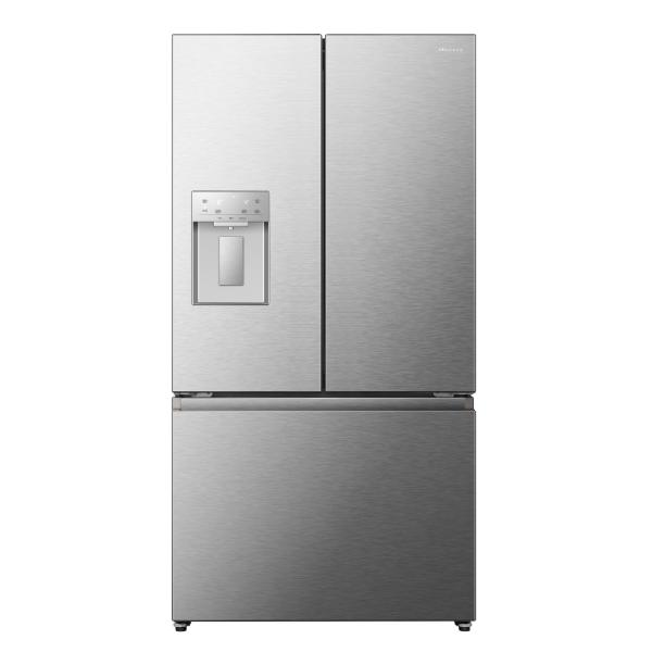 Hisense RF815N4SESE 92cm 634L PureFlat French Door Smart Fridge Freezer E Rated | Stainless Steel