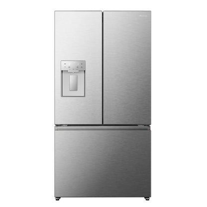 Hisense RF815N4SESE 92cm 634L PureFlat French Door Smart Fridge Freezer E Rated | Stainless Steel