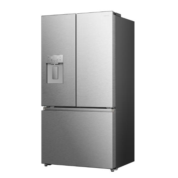 Hisense RF815N4SESE 92cm 634L PureFlat French Door Smart Fridge Freezer E Rated | Stainless Steel