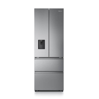 Hisense RF632N4WIE 70cm PureFlat French Door Fridge Freezer - 2m Height E Rated| Silver