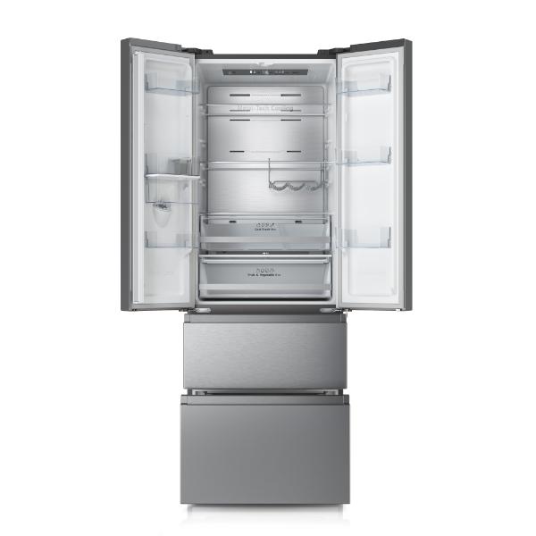 Hisense RF632N4WIE 70cm PureFlat French Door Fridge Freezer - 2m Height E Rated| Silver