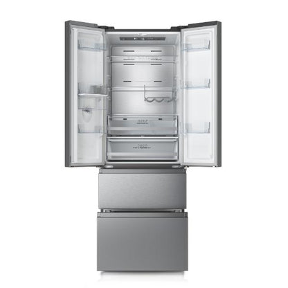 Hisense RF632N4WIE 70cm PureFlat French Door Fridge Freezer - 2m Height E Rated| Silver