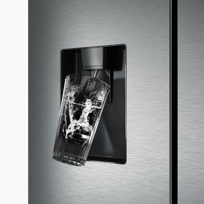 Hisense RF632N4WIE 70cm PureFlat French Door Fridge Freezer - 2m Height E Rated| Silver