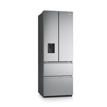 Hisense RF632N4WIE 70cm PureFlat French Door Fridge Freezer - 2m Height E Rated| Silver