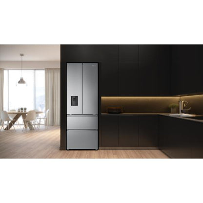 Hisense RF632N4WIE 70cm PureFlat French Door Fridge Freezer - 2m Height E Rated| Silver