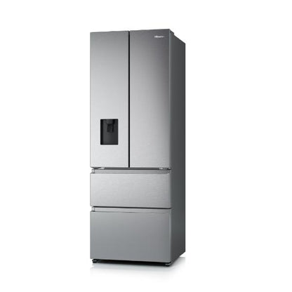 Hisense RF632N4WIE 70cm PureFlat French Door Fridge Freezer - 2m Height E Rated| Silver