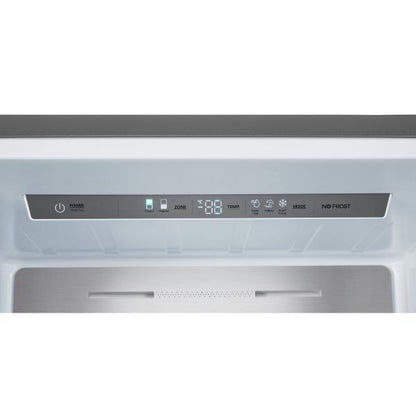 Hisense RB645N4BFE 70cm 495L 60/40 Frost Free Fridge Freezer - 2m Height E Rated| Black