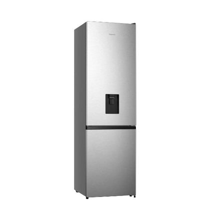 Hisense RB435N4WCE 60cm 336L 60/40 Frost Free Fridge Freezer - 2m Height  E Rated| Stainless Steel