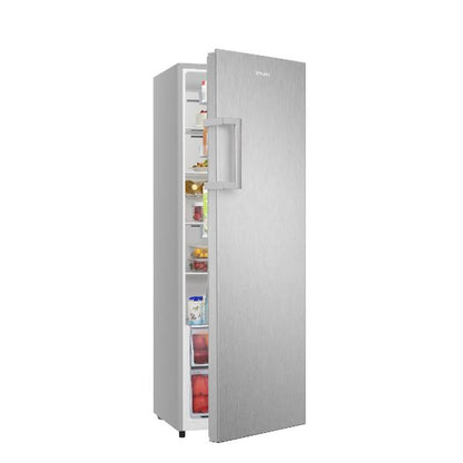 Hisense RL415N4ACE 60cm 322L Tall Larder Fridge E Rated| Silver