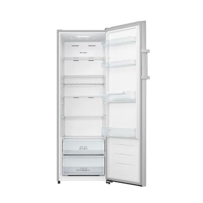 Hisense RL415N4ACE 60cm 322L Tall Larder Fridge E Rated| Silver