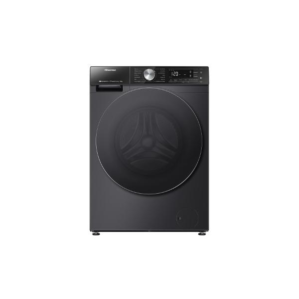 Hisense WF5S1245BB 12kg 1400 Spin Auto Dosing Washing Machine - A Rated | Black