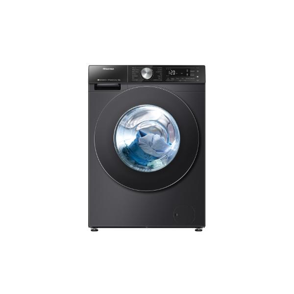 Hisense WF5S1245BB 12kg 1400 Spin Auto Dosing Washing Machine - A Rated | Black