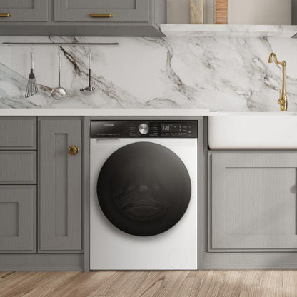 Hisense WF5S1045BW 10.5kg 1400 Spin  Auto Dosing Washing Machine - A Rated | White