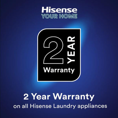 Hisense WF5S1045BW 10.5kg 1400 Spin  Auto Dosing Washing Machine - A Rated | White