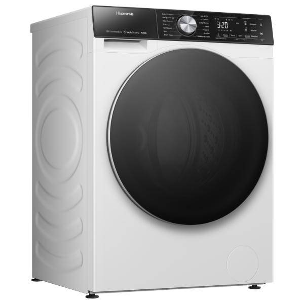 Hisense WF5S1045BW 10.5kg 1400 Spin  Auto Dosing Washing Machine - A Rated | White