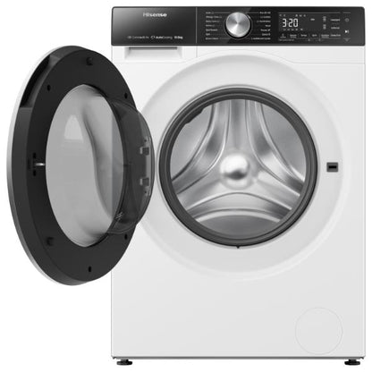 Hisense WF5S1045BW 10.5kg 1400 Spin  Auto Dosing Washing Machine - A Rated | White