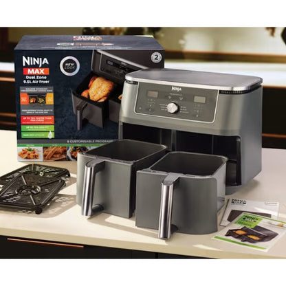 Ninja MAX 6-in-1 Dual Zone Air Fryer 9.5L DZ400UK