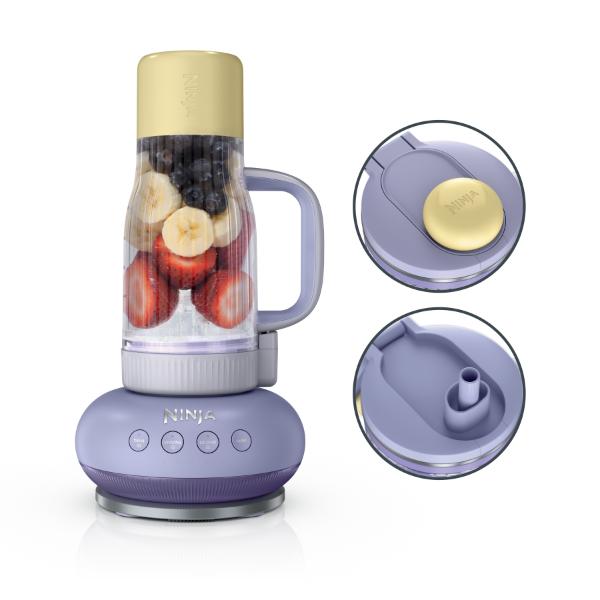 Ninja DB351UKPR BlendBoss Tumbler Blender Lavender Lemonade