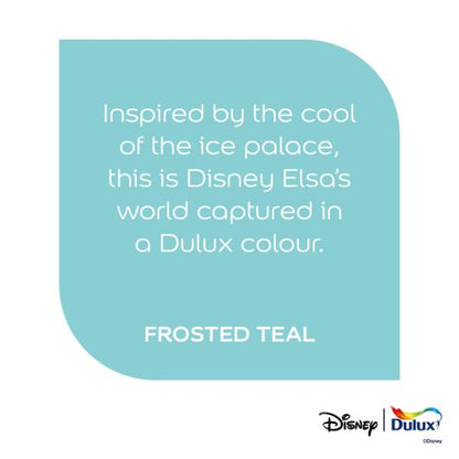 Dulux Easycare Washable &amp; Tough Disney Frozen Frosted Teal 1.25L