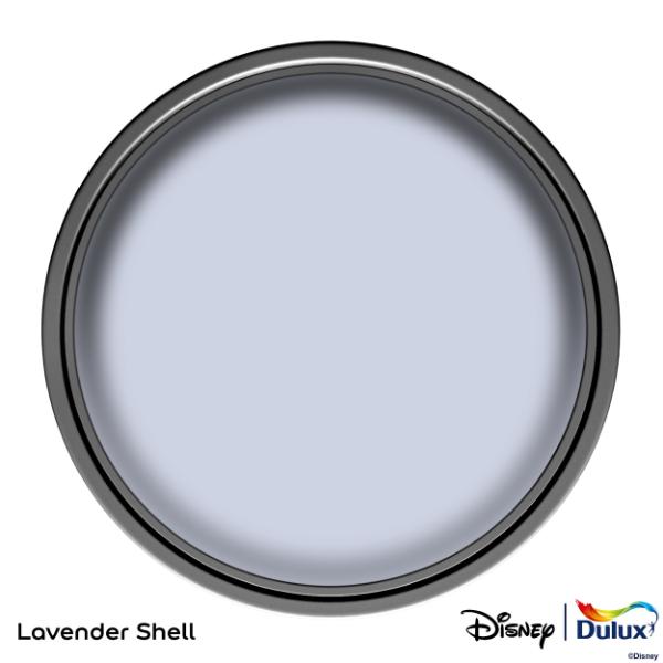 Dulux Easycare Washable &amp; Tough Disney The Little Mermaid Lavender Shell 2.5L