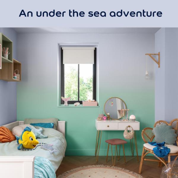 Dulux Easycare Washable &amp; Tough Disney The Little Mermaid Lavender Shell 2.5L
