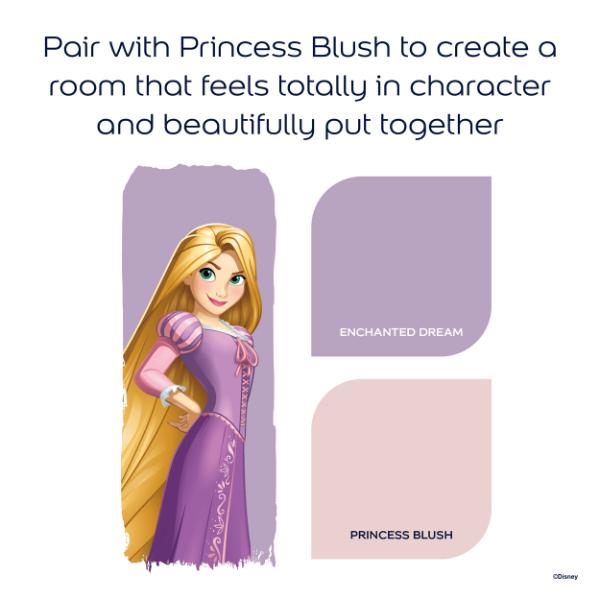 Dulux Easycare Washable &amp; Tough Disney Tangled Enchanted Dream 1.25L