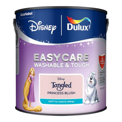 Dulux Easycare Washable &amp; Tough Disney Tangled Princess Blush 2.5L