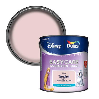 Dulux Easycare Washable &amp; Tough Disney Tangled Princess Blush 2.5L