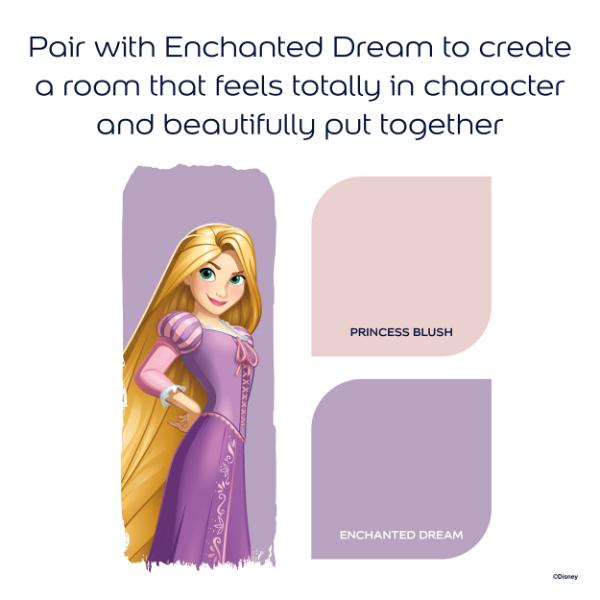 Dulux Easycare Washable &amp; Tough Disney Tangled Princess Blush 2.5L