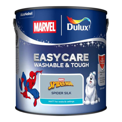 Dulux Easycare Washable &amp; Tough Marvel Avengers Spiderman Spider Silk 2.5L