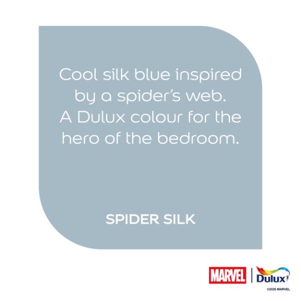 Dulux Easycare Washable &amp; Tough Marvel Avengers Spiderman Spider Silk 2.5L