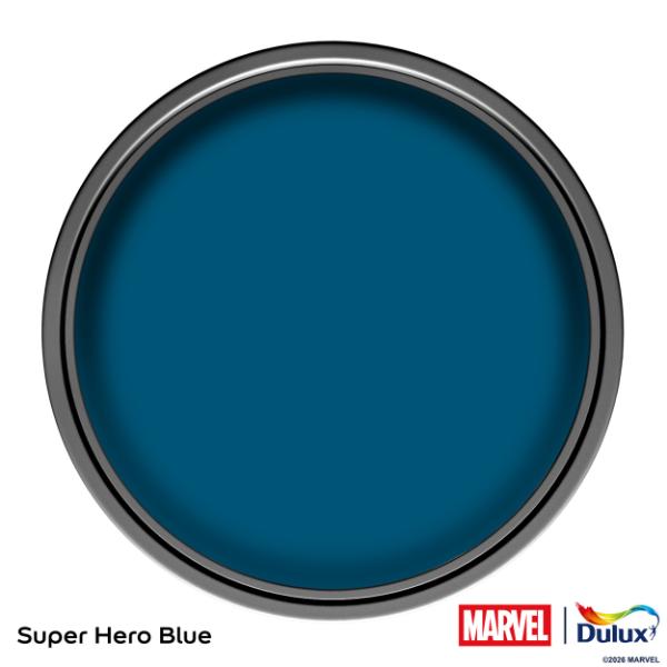Dulux Easycare Washable &amp; Tough Marvel Avengers Super Hero Blue 1.25L