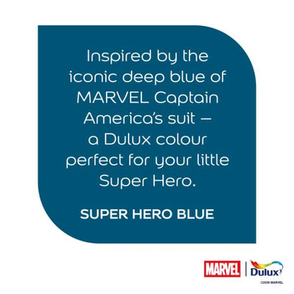 Dulux Easycare Washable &amp; Tough Marvel Avengers Super Hero Blue 1.25L