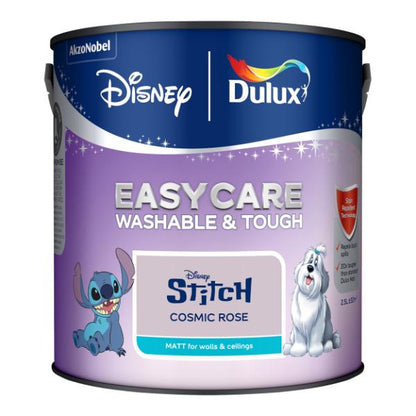Dulux Easycare Washable &amp; Tough Disney Stitch Cos Rose 2.5L