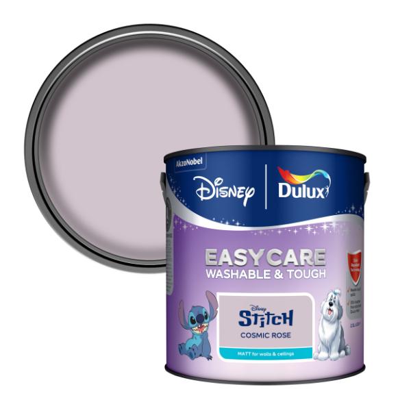 Dulux Easycare Washable &amp; Tough Disney Stitch Cos Rose 2.5L