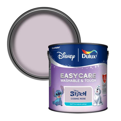 Dulux Easycare Washable &amp; Tough Disney Stitch Cos Rose 2.5L